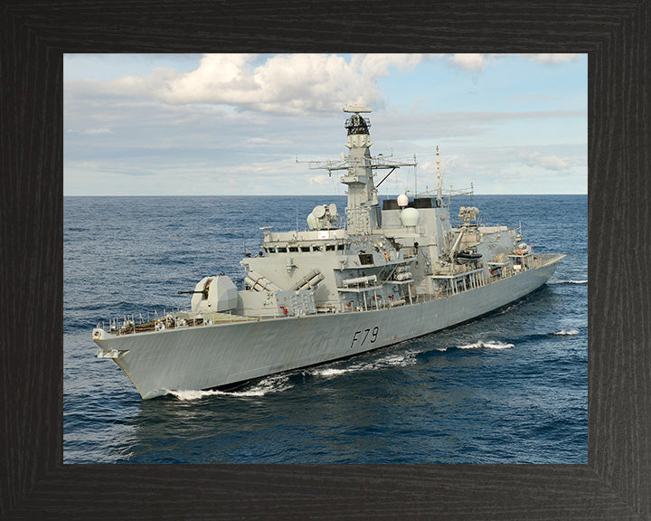 HMS Portland F79 Royal Navy Type 23 frigate Photo Print or Framed Print - Hampshire Prints