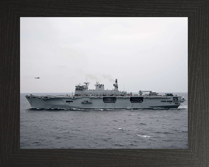 HMS Ocean L12 Royal Navy helicopter carrier Photo Print or Framed Print - Hampshire Prints