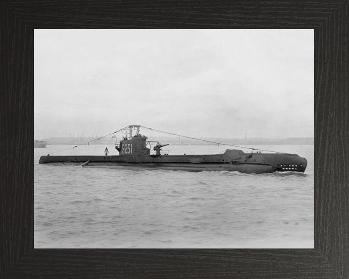 HMS Subtle P251 Royal Navy S Class Submarine Photo Print or Framed Print - Hampshire Prints