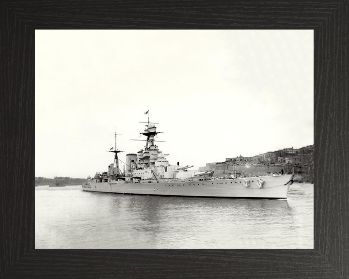 HMS Hood (51) Royal Navy Admiral class battlecruiser Photo Print or Framed Print - Hampshire Prints