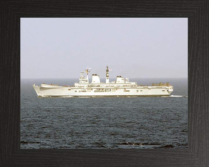 HMS Illustrious R06 Royal Navy aircraft carrier Photo Print or Framed Print - Hampshire Prints