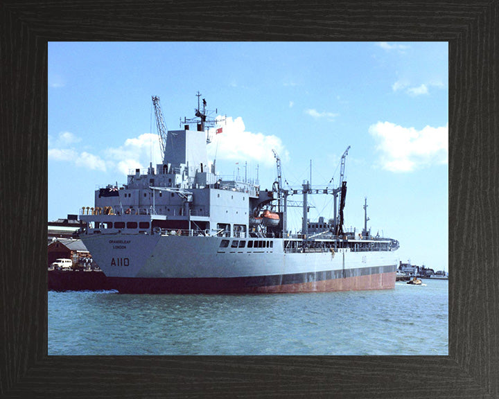 RFA Orangeleaf A110 Royal Fleet Auxiliary Leaf class support tanker Photo Print or Framed Print - Hampshire Prints