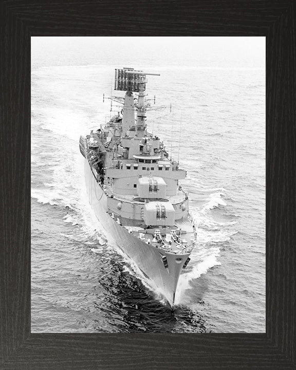 HMS Norfolk D21 Royal Navy County class destroyer Photo Print or Framed Photo Print - Hampshire Prints