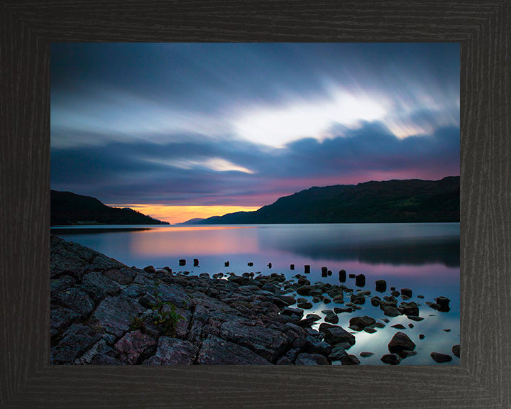 Loch Ness Scotland at sunset Photo Print - Canvas - Framed Photo Print - Hampshire Prints