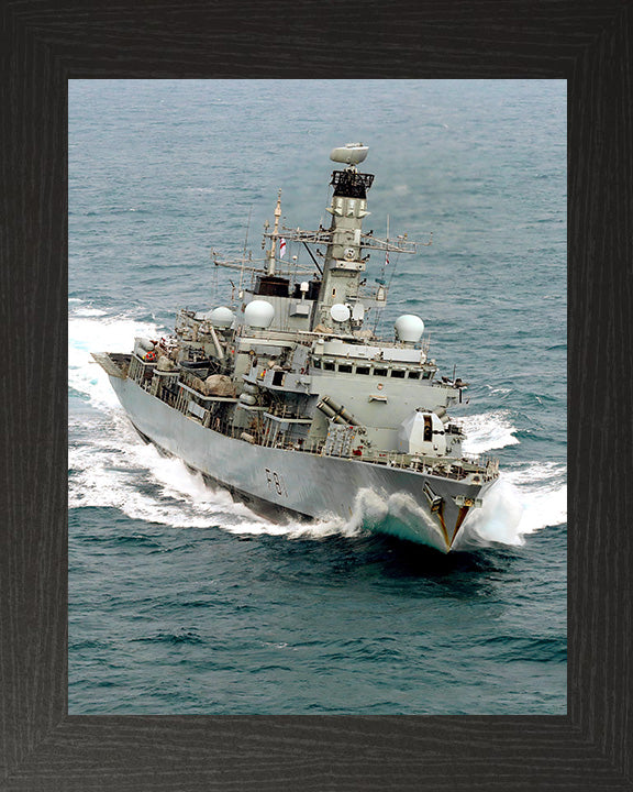 HMS Sutherland F81 Royal Navy type 23 Frigate Photo Print or Framed Print - Hampshire Prints