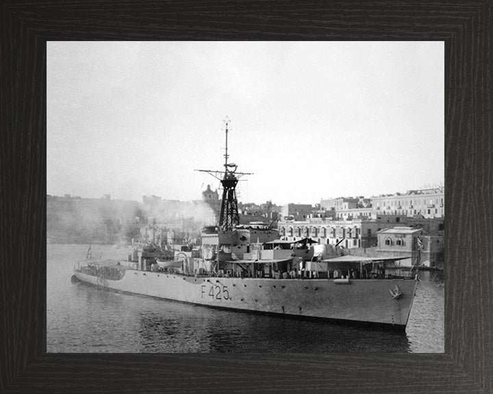 HMS Loch Dunvegan F425 (K425) Royal Navy Loch class frigate Photo Print or Framed Print - Hampshire Prints