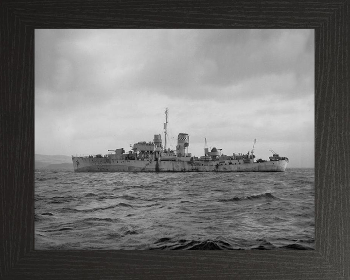 HMS Orchis K76 Royal Navy Flower class corvette Photo Print or Framed Print - Hampshire Prints