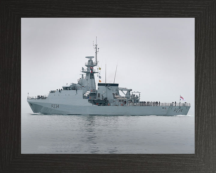 HMS Spey P234 Royal Navy River class patrol vessel Photo Print or Framed Print - Hampshire Prints