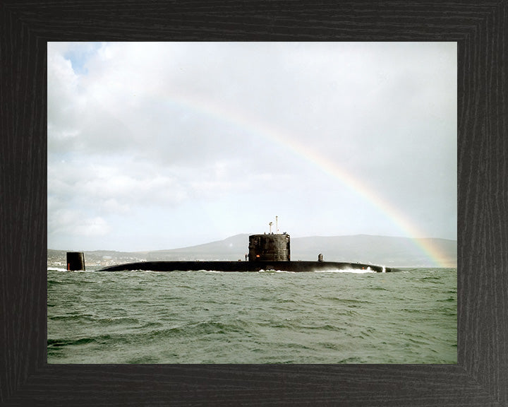 HMS Swiftsure S126 Royal Navy Swiftsure class Submarine Photo Print or Framed Print - Hampshire Prints