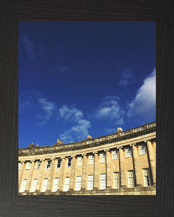 The Royal Crescent Bath Somerset Photo Print - Canvas - Framed Photo Print - Hampshire Prints