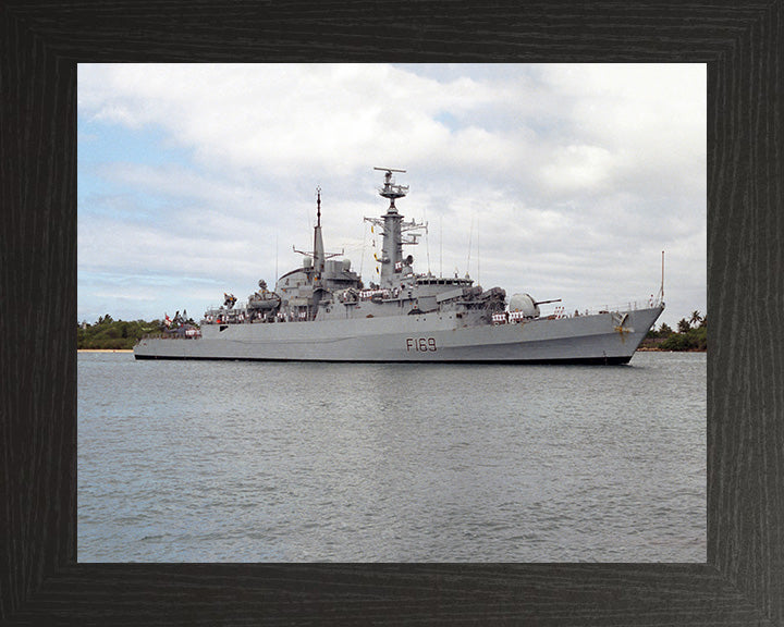 HMS Amazon F169 Royal Navy type 21 Frigate Photo Print or Framed Print - Hampshire Prints