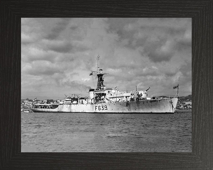 HMS Loch More F639 (K639) Royal Navy Loch class frigate Photo Print or Framed Print - Hampshire Prints