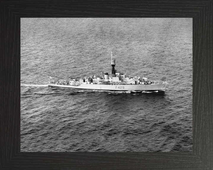 HMS Loch Fyne K429 Royal Navy Loch class frigate Photo Print or Framed Print - Hampshire Prints