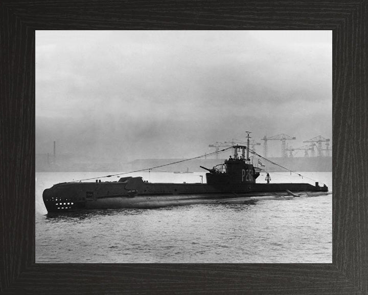 HMS Sleuth P261 Royal Navy S class Submarine Photo Print or Framed Print - Hampshire Prints