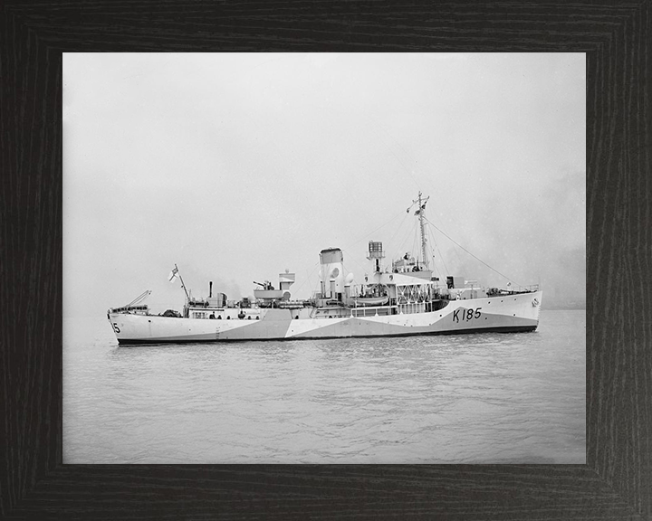 HMS Alisma K185 Royal Navy Flower class corvette Photo Print or Framed Print - Hampshire Prints