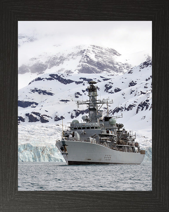 HMS Richmond F239 Royal Navy type 23 Frigate Photo Print or Framed Print - Hampshire Prints