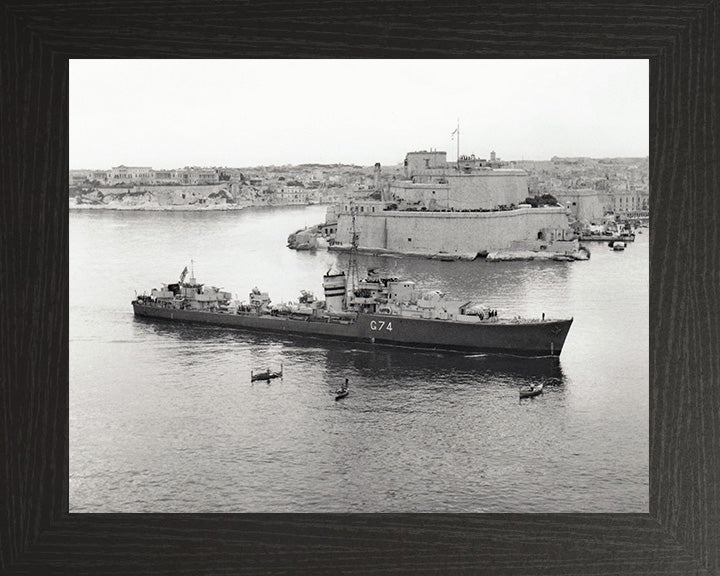 HMS Legion G74 Royal Navy A class destroyer Photo Print or Framed Print - Hampshire Prints