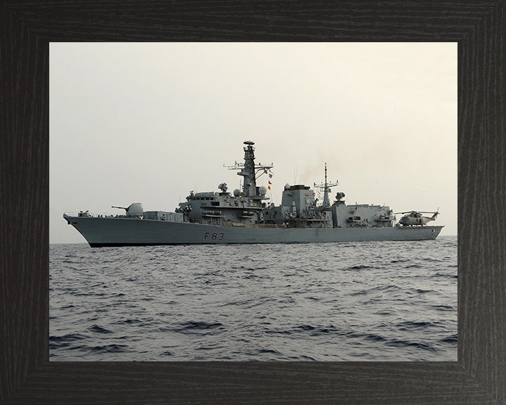 HMS St Albans F83 Royal Navy type 23 Frigate Photo Print or Framed Print - Hampshire Prints