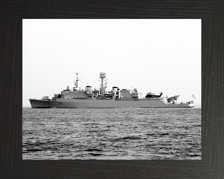 HMS Glamorgan D19 Royal Navy County class Destroyer Photo Print or Framed Print - Hampshire Prints