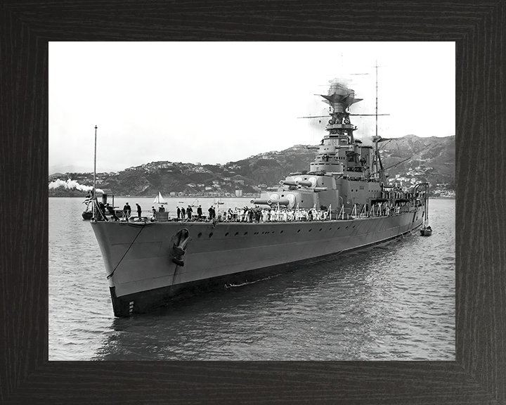 HMS Hood (51) Royal Navy Admiral class battlecruiser Photo Print or Framed Print - Hampshire Prints