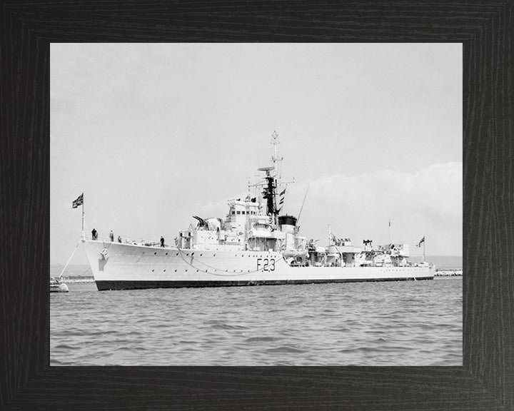 HMS Teazer F23 (R23) Royal Navy type 16 Frigate Photo Print or Framed Print - Hampshire Prints