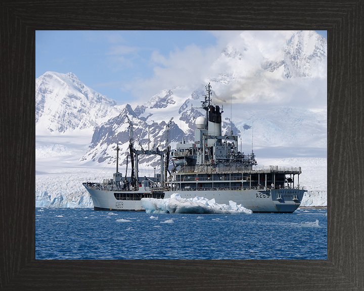 RFA Grey Rover A269 Royal Fleet Auxiliary Rover class small fleet tanker Photo Print or Framed Print - Hampshire Prints