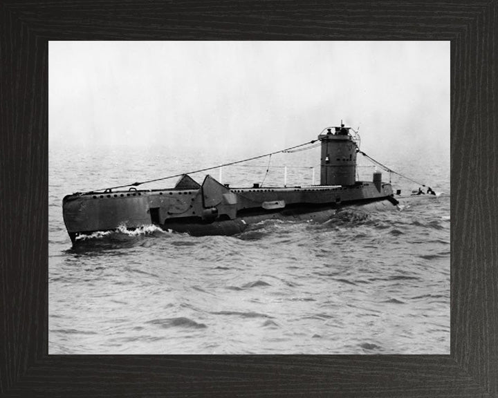 HMS Untiring P59 Royal Navy U class Submarine Photo Print or Framed Print - Hampshire Prints