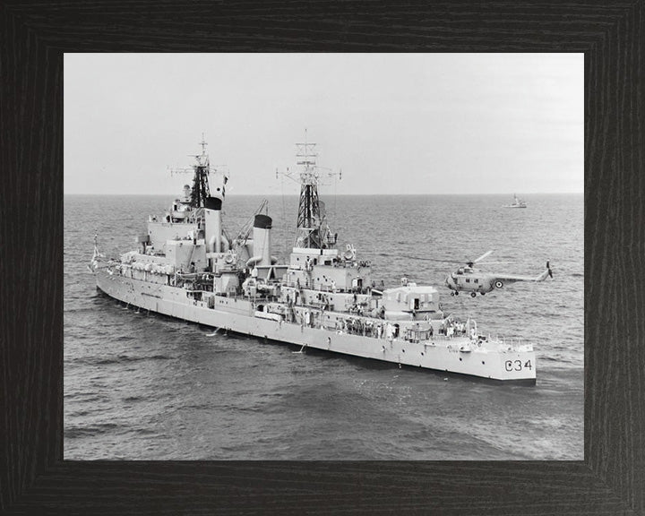 HMS Lion C34 | Photo Print | Framed Print | Poster | Tiger Class | Cruiser | Royal Navy - Hampshire Prints