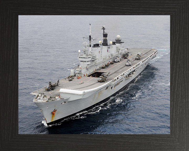 HMS Illustrious R06 | Photo Print | Framed Print | Invincible Class | Aircraft Carrier | Royal Navy