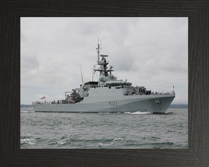 HMS Medway P223 Royal Navy River class offshore patrol vessel Photo Print or Framed Photo Print - Hampshire Prints