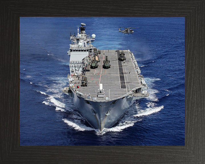 HMS Ocean L12 Royal Navy Helicopter Carrier Photo Print or Framed Photo Print - Hampshire Prints