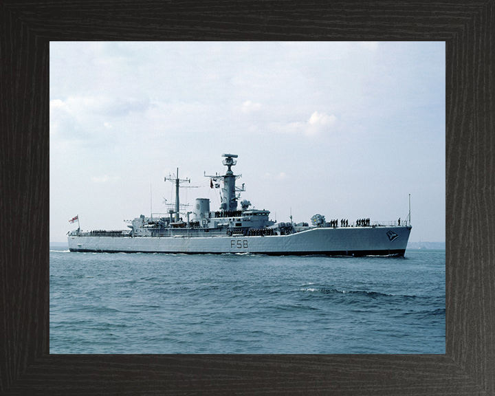 HMS Hermione F58 Royal Navy Leander class frigate Photo Print or Framed Print - Hampshire Prints