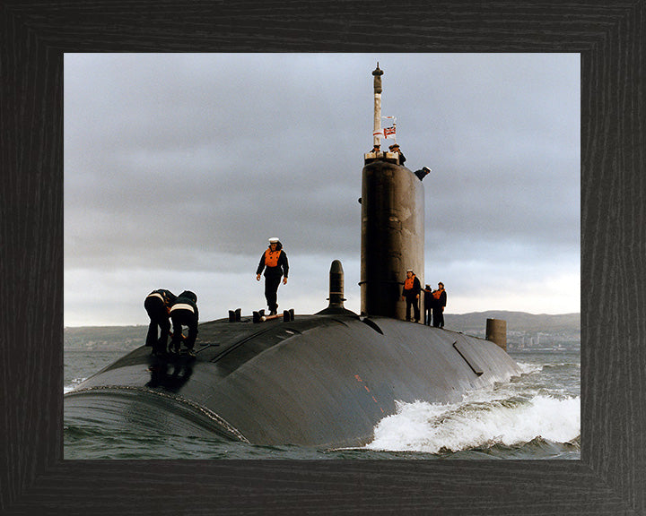 HMS Trafalgar S107 Royal Navy Trafalgar class Submarine Photo Print or Framed Print - Hampshire Prints