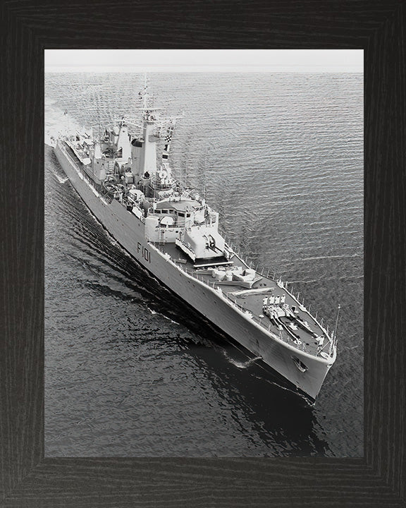 HMS Yarmouth F101 | Photo Print | Framed Print | Rothesay Class | Frigate | Royal Navy - Hampshire Prints