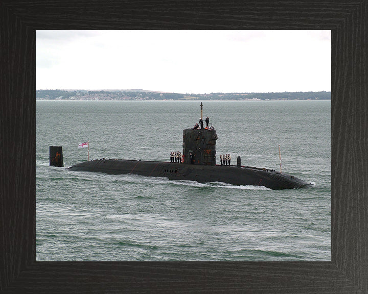 HMS Trafalgar S107 Royal Navy Trafalgar class Submarine Photo Print or Framed Print - Hampshire Prints