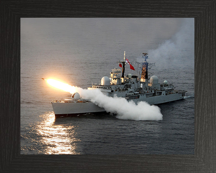 HMS Liverpool D92 Royal Navy Type 42 destroyer Photo Print or Framed Print - Hampshire Prints