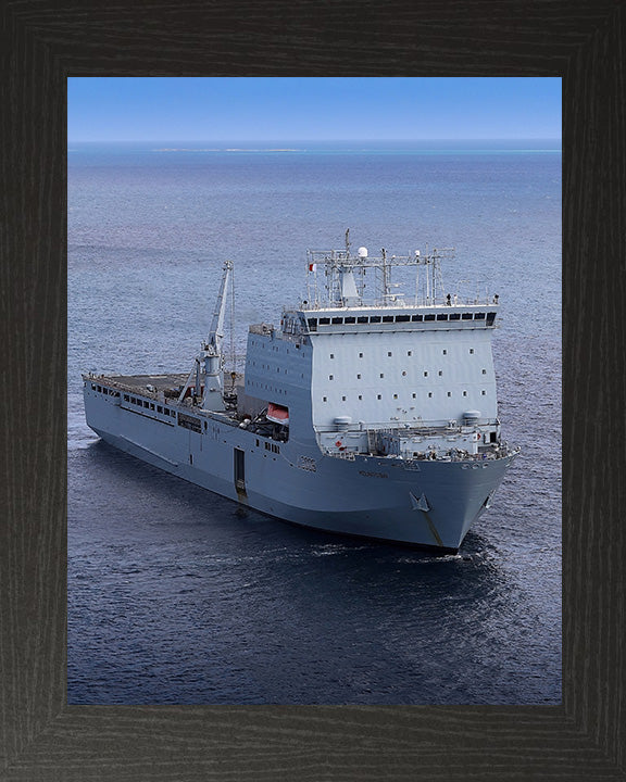 RFA Mounts Bay L3008 Royal Fleet Auxiliary Bay class auxiliary dock landing ship Photo Print or Framed Print - Hampshire Prints