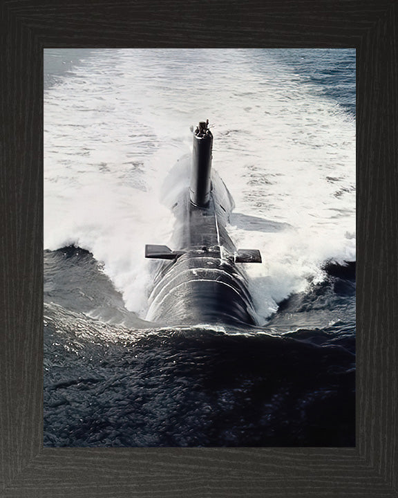 HMS Conqueror S48 Royal Navy Churchill class Submarine Photo Print or Framed Print - Hampshire Prints