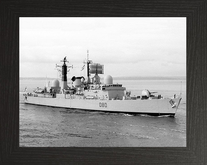 HMS Sheffield D80 Royal Navy Type 42 destroyer Photo Print or Framed Print - Hampshire Prints