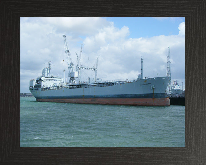 RFA Brambleleaf A81 Royal Fleet Auxiliary Leaf class support tanker Photo Print or Framed Print - Hampshire Prints