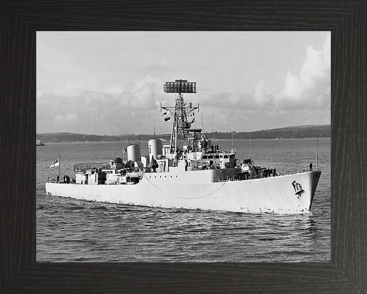 HMS Zulu F124 Royal Navy Tribal class frigate Warship Photo Print or Framed Print - Hampshire Prints