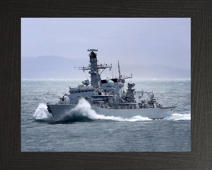 HMS Portland F79 Royal Navy Type 23 frigate Photo Print or Framed Print - Hampshire Prints