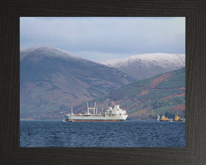 RFA Brambleleaf A81 Royal Fleet Auxiliary Leaf class support tanker Photo Print or Framed Print - Hampshire Prints