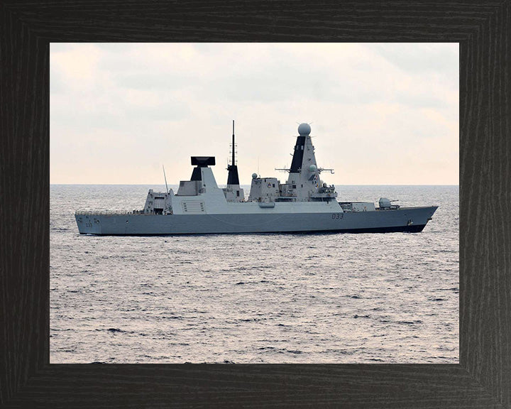 HMS Dauntless D33 Royal Navy Type 45 destroyer Photo Print or Framed Print - Hampshire Prints