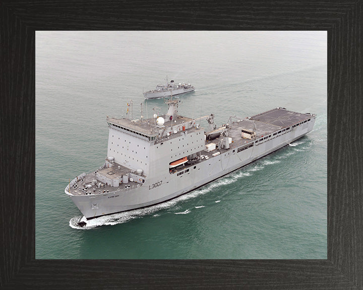 RFA Lyme Bay L3007 Royal Fleet Auxiliary Bay class auxiliary dock landing ship Photo Print or Framed Print - Hampshire Prints