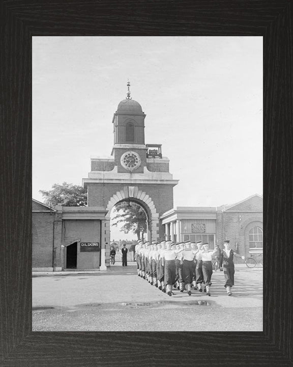 HMS St Vincent Royal Navy shore establishment Photo Print or Framed Photo Print - Hampshire Prints