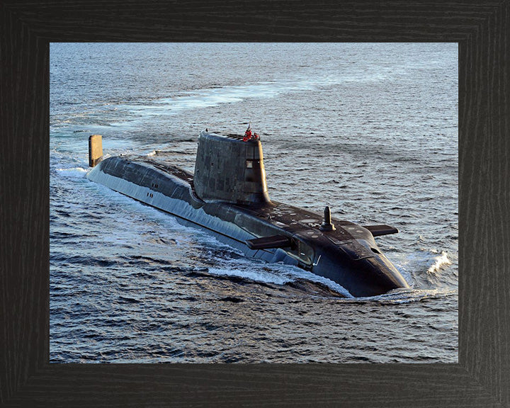 HMS Ambush S120 Royal Navy Astute class Submarine Photo Print or Framed Print - Hampshire Prints