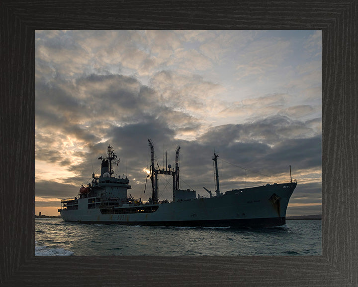 RFA Gold Rover A271 Royal Fleet Auxiliary Rover class small fleet tanker Photo Print or Framed Print - Hampshire Prints