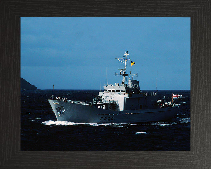 HMS Orkney P299 Royal Navy Island class Patrol Vessel Photo Print or Framed Photo Print - Hampshire Prints