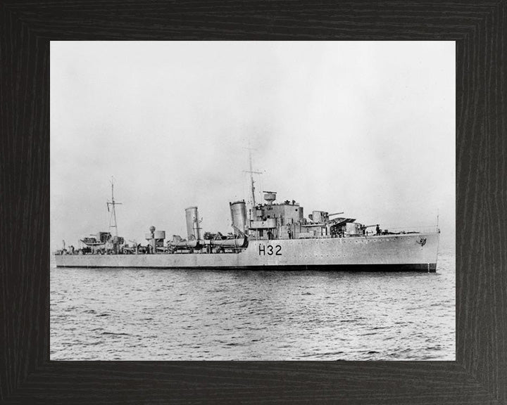 HMS Havant H32 Royal Navy H class Destroyer Photo Print or Framed Print - Hampshire Prints